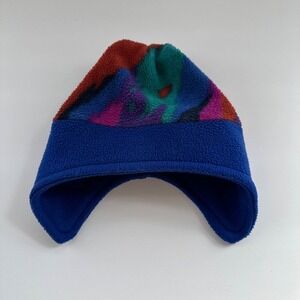 Vintage Arrowhead size Large‎ retro colorful winter hat with ear flaps